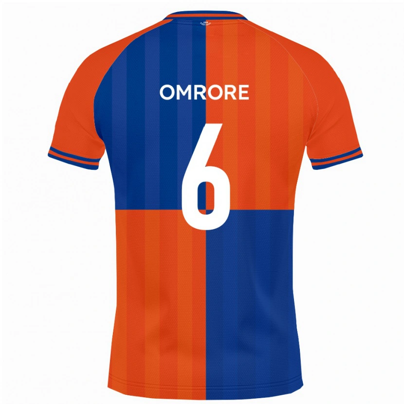 Danxen Herren Manny Omrore #6 Orange Königsblau Heimtrikot Trikot 2025/26 T-Shirt Schweiz