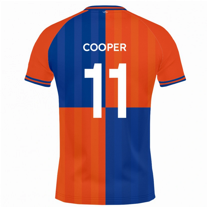 Danxen Herren Chay Cooper #11 Orange Königsblau Heimtrikot Trikot 2025/26 T-Shirt Schweiz