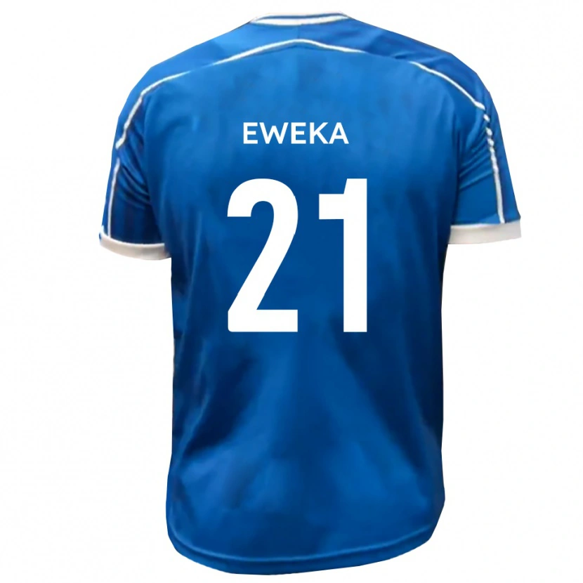 Danxen Herren Temi Eweka #21 Blau Weiß Heimtrikot Trikot 2025/26 T-Shirt Schweiz