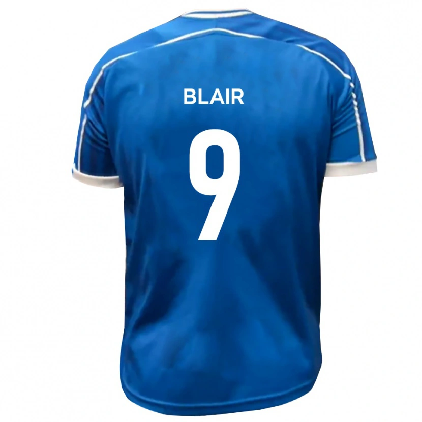Danxen Herren Aaron Blair #9 Blau Weiß Heimtrikot Trikot 2025/26 T-Shirt Schweiz