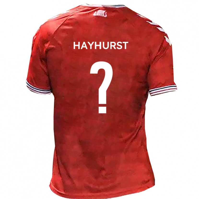 Danxen Herren Imogen Hayhurst #0 Rot Weiß Heimtrikot Trikot 2025/26 T-Shirt Schweiz