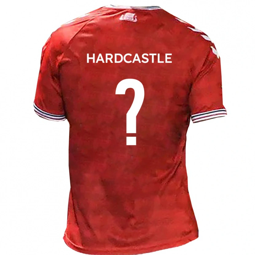 Danxen Herren Elisha Hardcastle #0 Rot Weiß Heimtrikot Trikot 2025/26 T-Shirt Schweiz