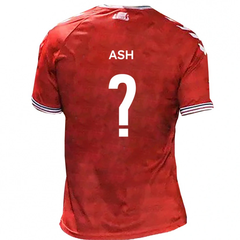 Danxen Herren Milly Ash #0 Rot Weiß Heimtrikot Trikot 2025/26 T-Shirt Schweiz