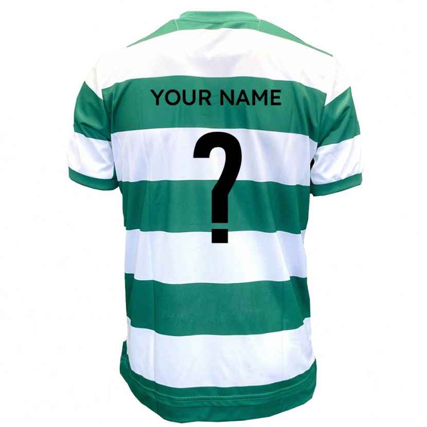 Danxen Herren Ihren Namen #0 Grün Weiß Heimtrikot Trikot 2025/26 T-Shirt Schweiz