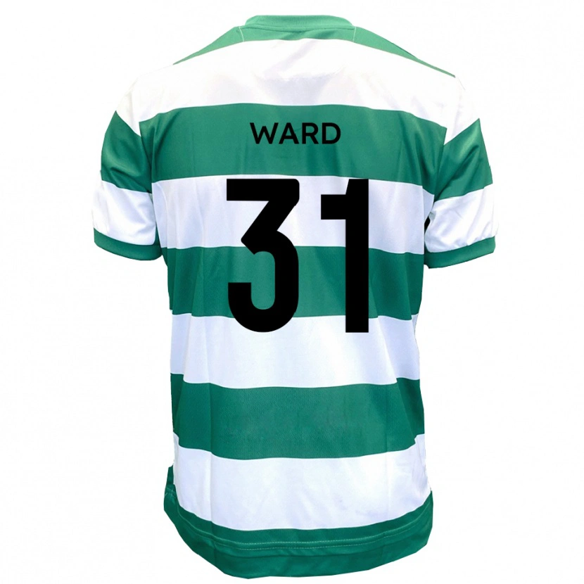 Danxen Herren Jed Ward #31 Grün Weiß Heimtrikot Trikot 2025/26 T-Shirt Schweiz