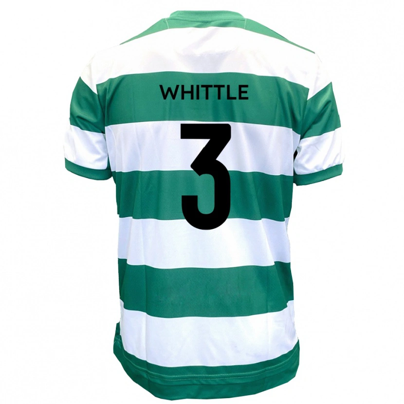 Danxen Herren Alex Whittle #3 Grün Weiß Heimtrikot Trikot 2025/26 T-Shirt Schweiz