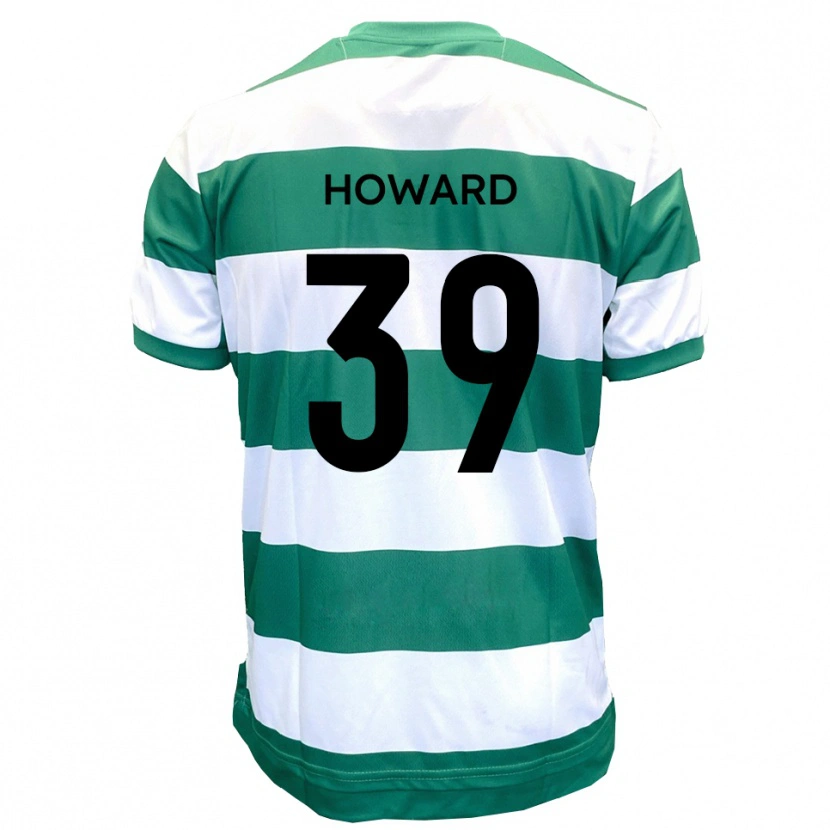 Danxen Herren Will Howard #39 Grün Weiß Heimtrikot Trikot 2025/26 T-Shirt Schweiz
