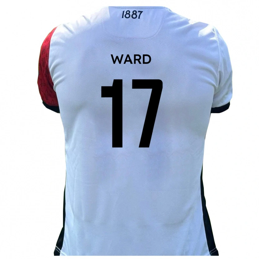 Danxen Herren Matt Ward #17 Rot Weiß Heimtrikot Trikot 2025/26 T-Shirt Schweiz