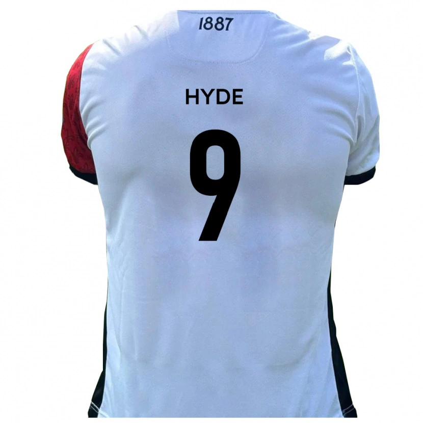 Danxen Herren Jake Hyde #9 Rot Weiß Heimtrikot Trikot 2025/26 T-Shirt Schweiz