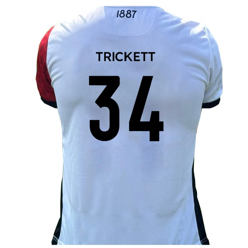 Danxen Herren Joden Trickett #34 Rot Weiß Heimtrikot Trikot 2025/26 T-Shirt Schweiz