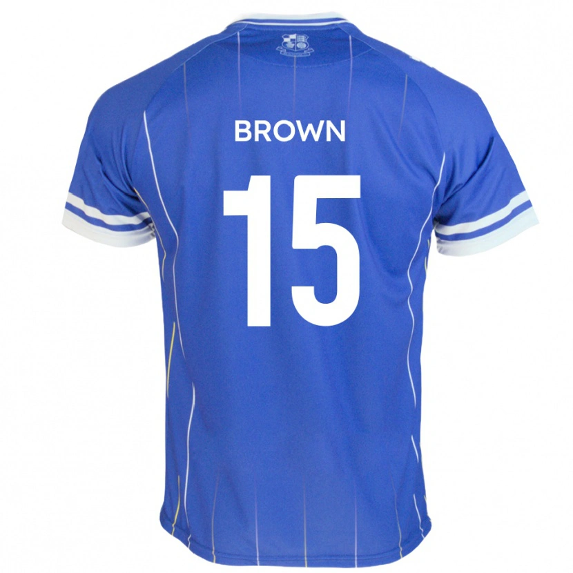 Danxen Herren Jed Brown #15 Königsblau Heimtrikot Trikot 2025/26 T-Shirt Schweiz