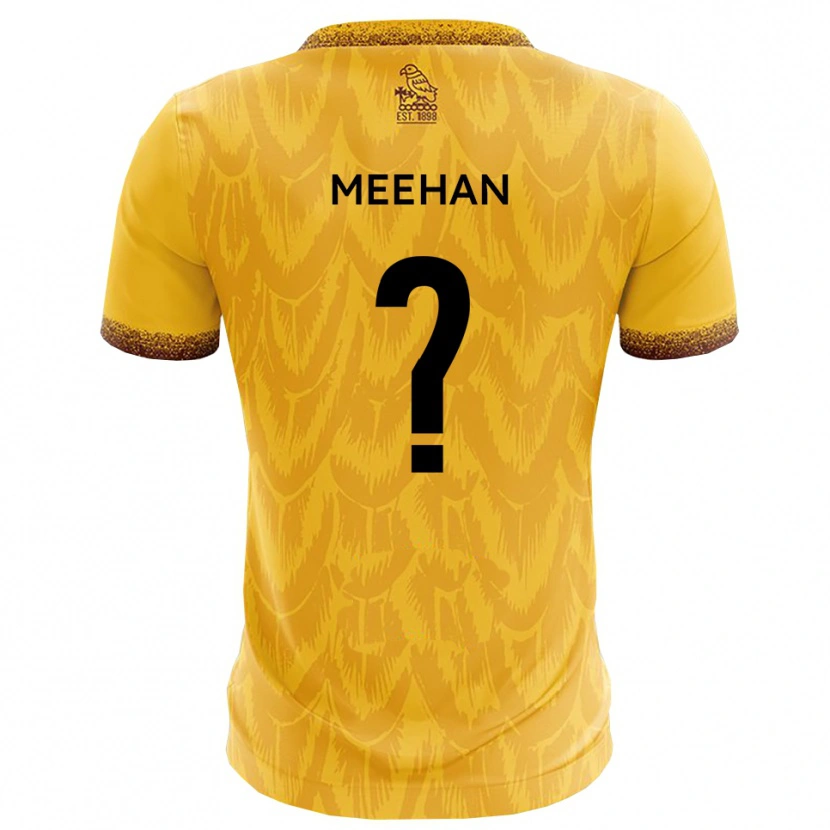 Danxen Herren Ella Meehan #0 Gelb Braun Heimtrikot Trikot 2025/26 T-Shirt Schweiz
