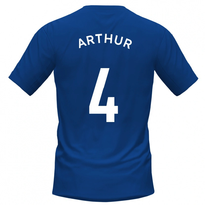 Danxen Herren Festus Arthur #4 Blau Weiß Heimtrikot Trikot 2025/26 T-Shirt Schweiz