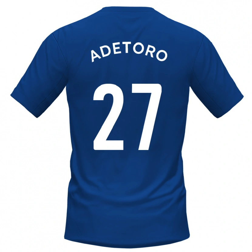 Danxen Herren Adam Alimi-Adetoro #27 Blau Weiß Heimtrikot Trikot 2025/26 T-Shirt Schweiz