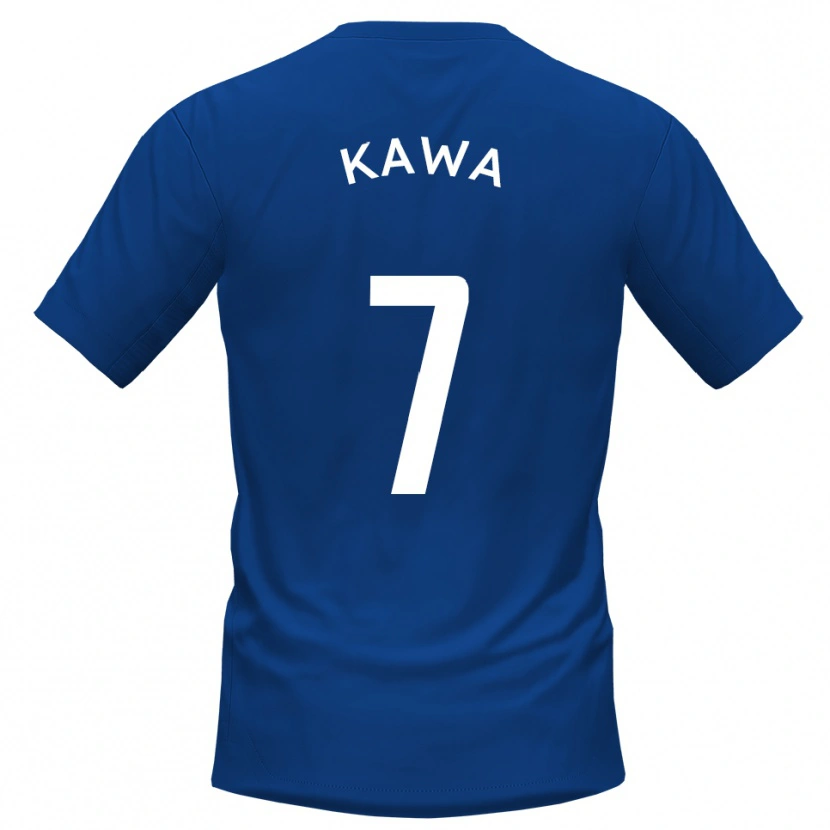 Danxen Herren David Kawa #7 Blau Weiß Heimtrikot Trikot 2025/26 T-Shirt Schweiz