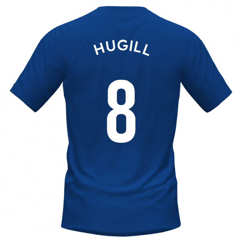 Danxen Herren Will Hugill #8 Blau Weiß Heimtrikot Trikot 2025/26 T-Shirt Schweiz
