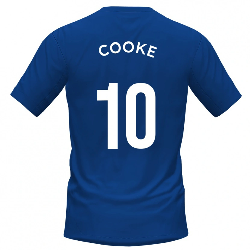 Danxen Herren Jamie Cooke #10 Blau Weiß Heimtrikot Trikot 2025/26 T-Shirt Schweiz