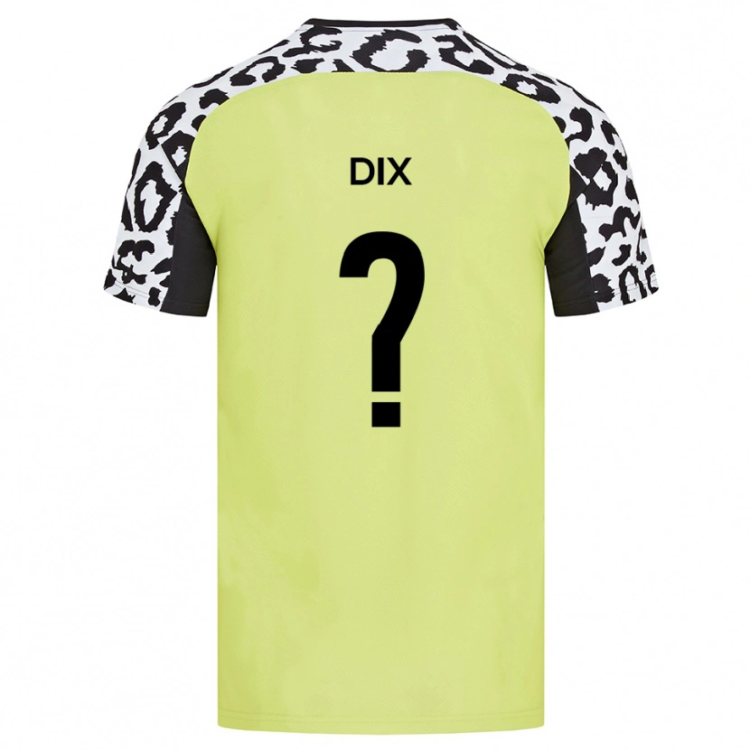 Danxen Herren Hannah Dix #0 Fluoreszierendes Gelb Heimtrikot Trikot 2025/26 T-Shirt Schweiz