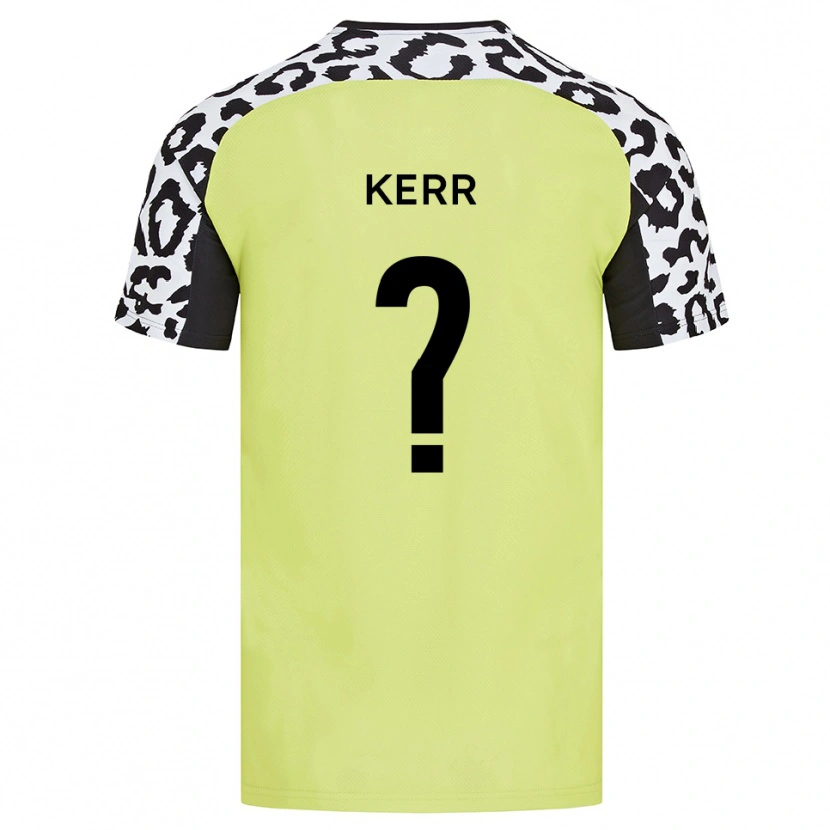Danxen Herren Natasha Kerr #0 Fluoreszierendes Gelb Heimtrikot Trikot 2025/26 T-Shirt Schweiz