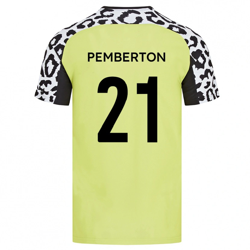 Danxen Herren Tre Pemberton #21 Fluoreszierendes Gelb Heimtrikot Trikot 2025/26 T-Shirt Schweiz