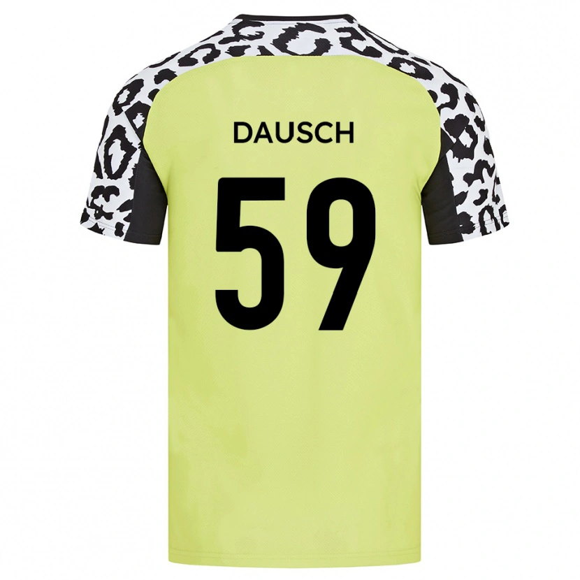 Danxen Herren Aidan Dausch #59 Fluoreszierendes Gelb Heimtrikot Trikot 2025/26 T-Shirt Schweiz