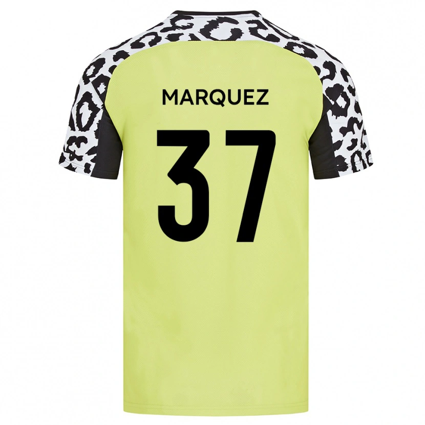 Danxen Herren Jose Marquez #37 Fluoreszierendes Gelb Heimtrikot Trikot 2025/26 T-Shirt Schweiz