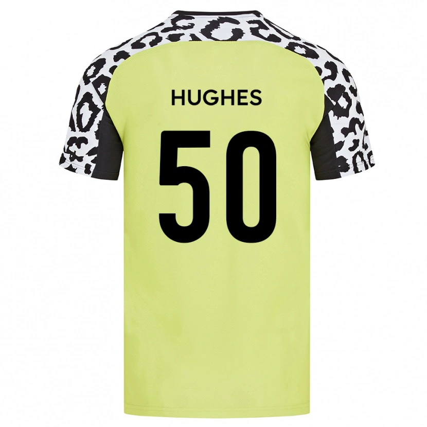 Danxen Herren Isaac Hughes #50 Fluoreszierendes Gelb Heimtrikot Trikot 2025/26 T-Shirt Schweiz