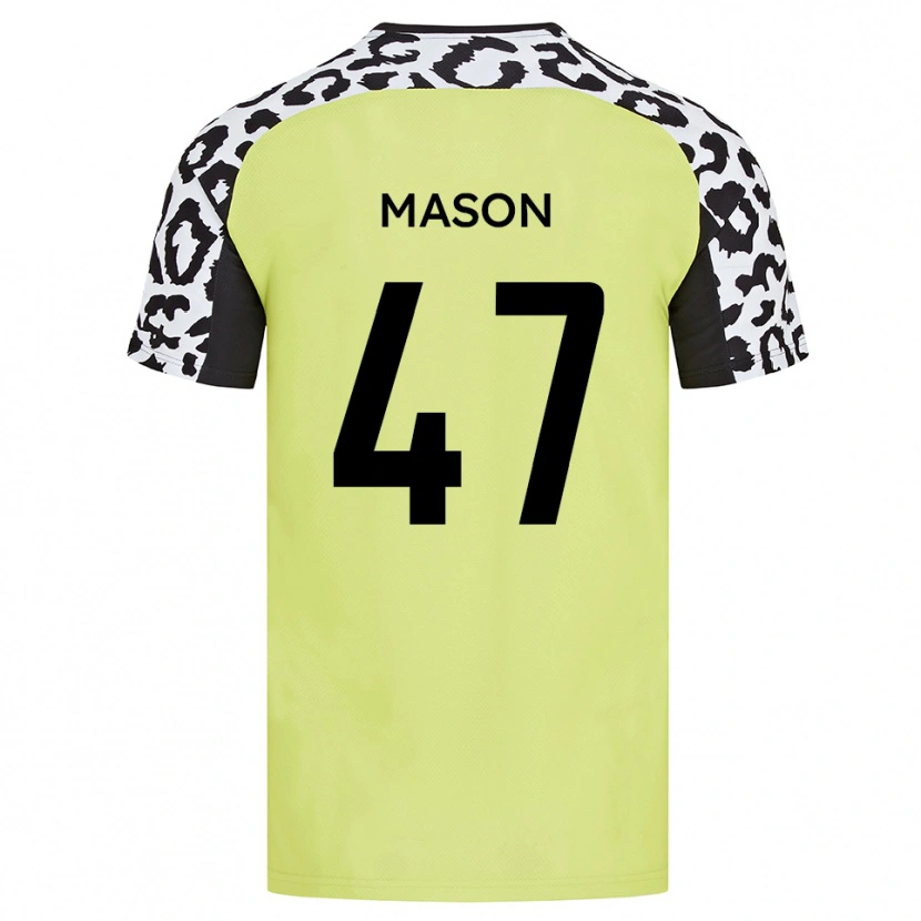 Danxen Herren Preston Mason #47 Fluoreszierendes Gelb Heimtrikot Trikot 2025/26 T-Shirt Schweiz