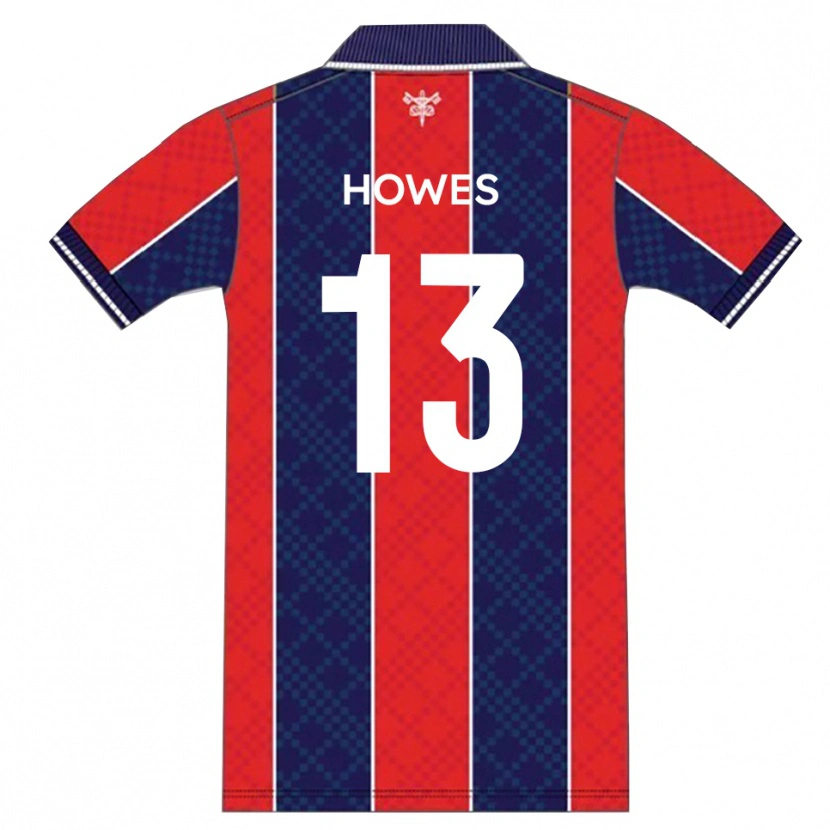Danxen Herren Sam Howes #13 Rot Marine Heimtrikot Trikot 2025/26 T-Shirt Schweiz