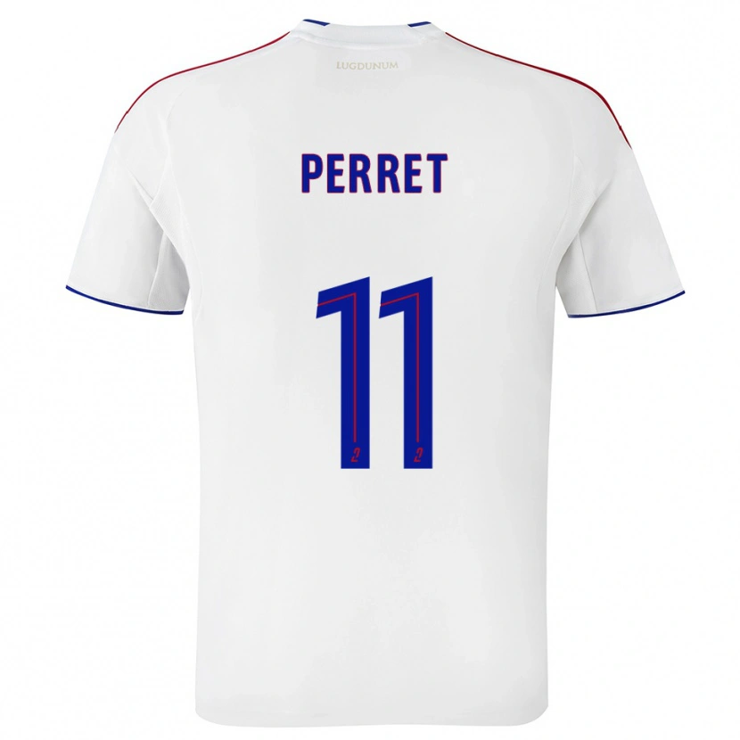 Danxen Herren Romain Perret #11 Weiß Rot Heimtrikot Trikot 2025/26 T-Shirt Schweiz