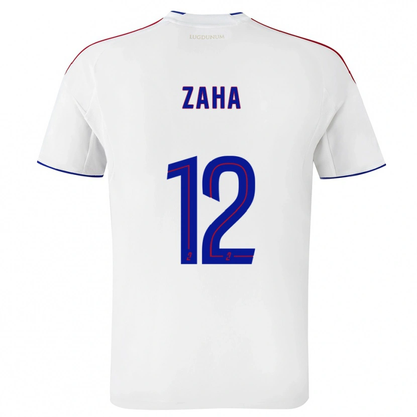 Danxen Herren Wilfried Zaha #12 Weiß Rot Heimtrikot Trikot 2025/26 T-Shirt Schweiz