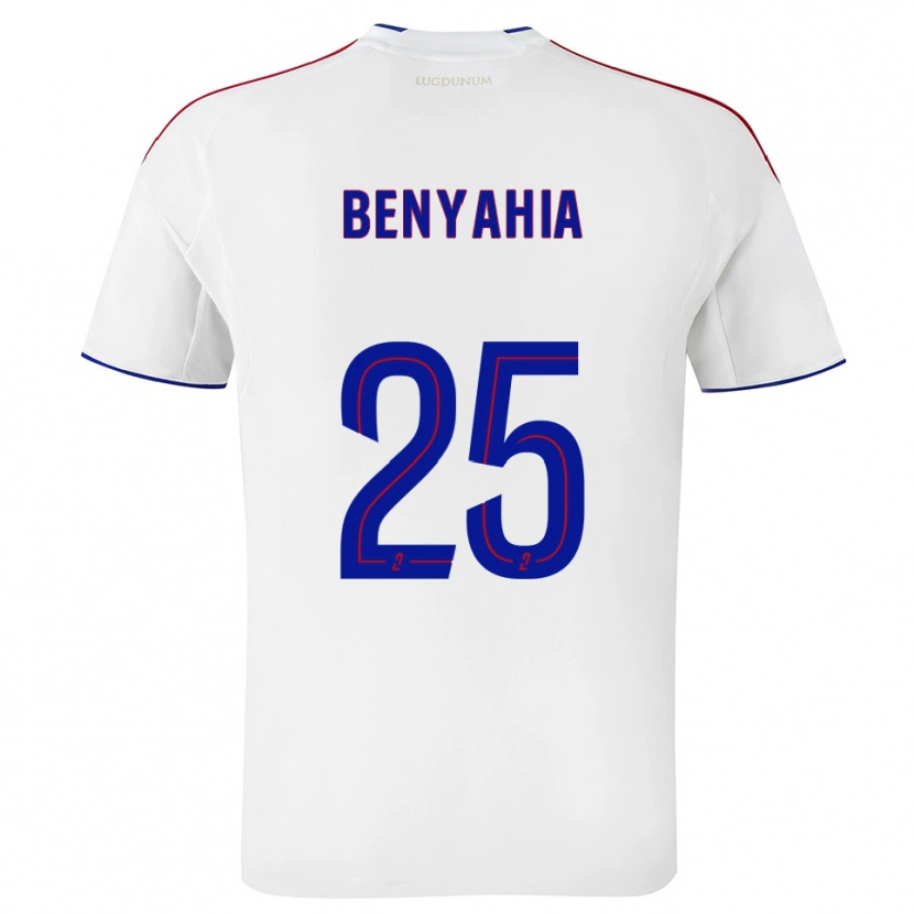 Danxen Herren Inès Benyahia #25 Weiß Rot Heimtrikot Trikot 2025/26 T-Shirt Schweiz