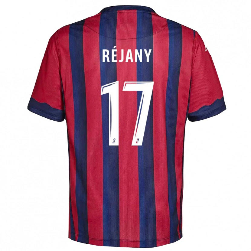Danxen Herren Louise Réjany #17 Burgunder Marine Heimtrikot Trikot 2025/26 T-Shirt Schweiz