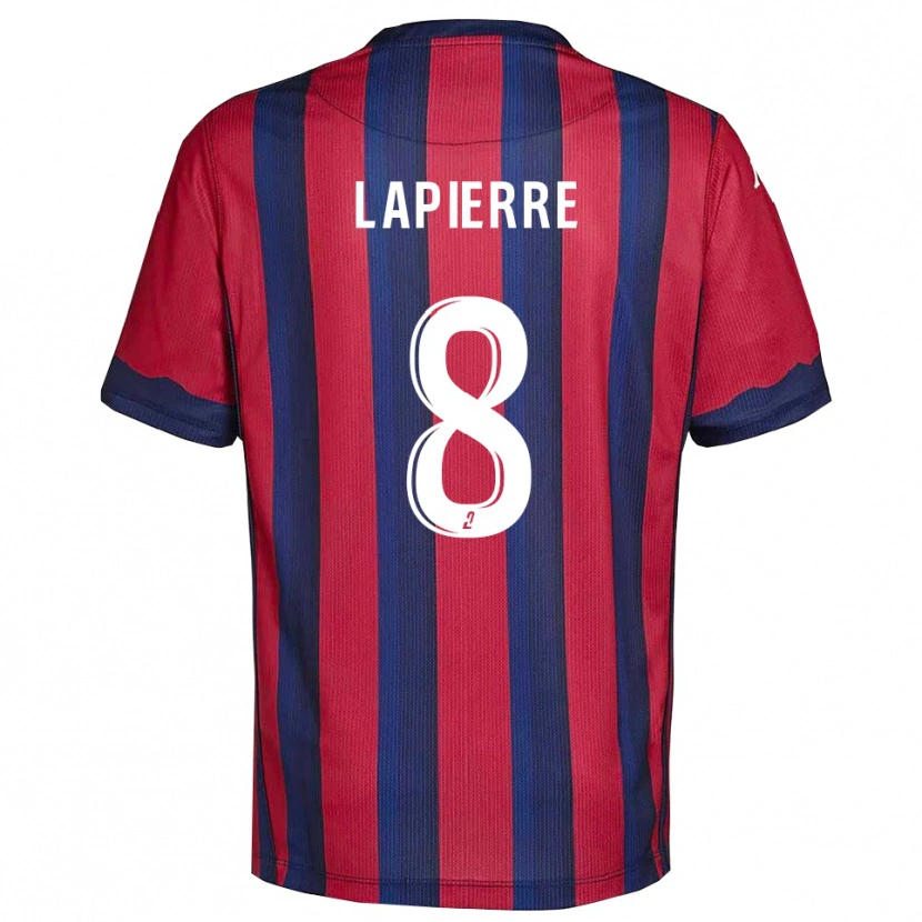 Danxen Herren Mélody Lapierre #8 Burgunder Marine Heimtrikot Trikot 2025/26 T-Shirt Schweiz