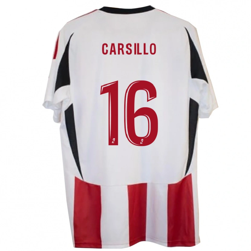 Danxen Herren Pierre-François Carsillo #16 Rot Blau Heimtrikot Trikot 2025/26 T-Shirt Schweiz