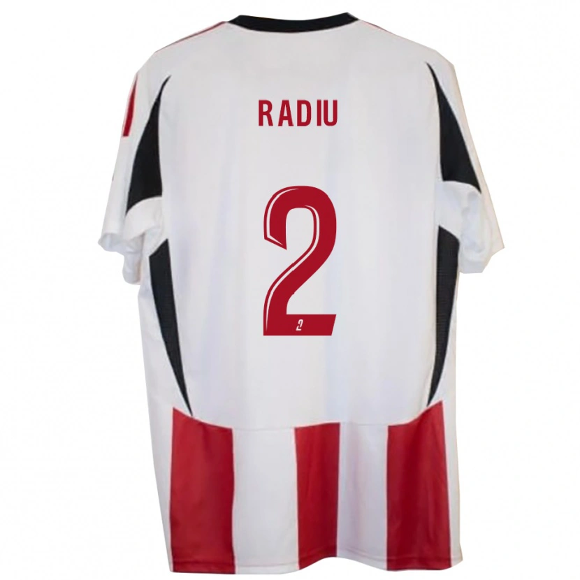 Danxen Herren Tony Radiu #2 Rot Blau Heimtrikot Trikot 2025/26 T-Shirt Schweiz