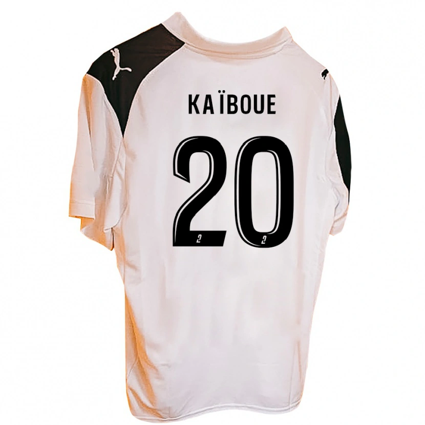 Danxen Herren Kylian Kaïboue #20 Schwarz Weiß Heimtrikot Trikot 2025/26 T-Shirt Schweiz