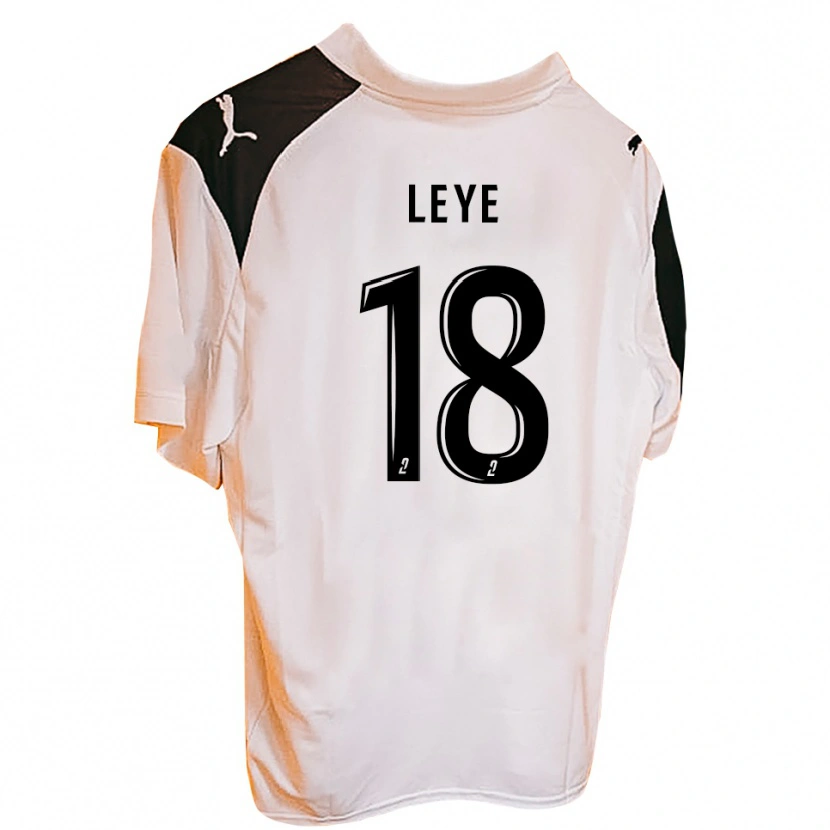 Danxen Herren Tidiane Leye #18 Schwarz Weiß Heimtrikot Trikot 2025/26 T-Shirt Schweiz