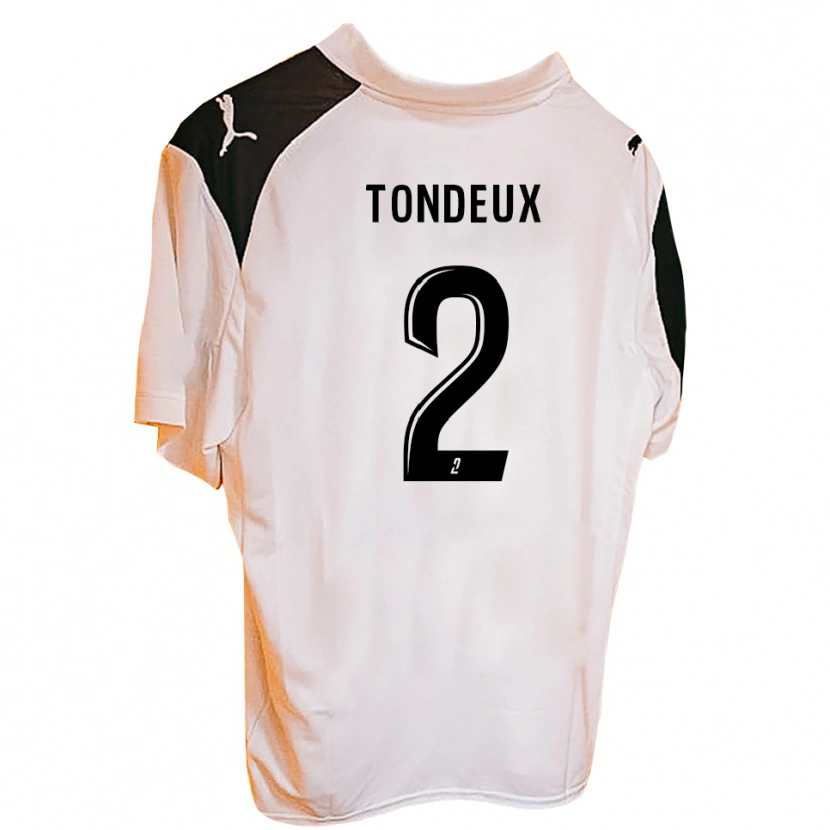 Danxen Herren Ewen Tondeux #2 Schwarz Weiß Heimtrikot Trikot 2025/26 T-Shirt Schweiz