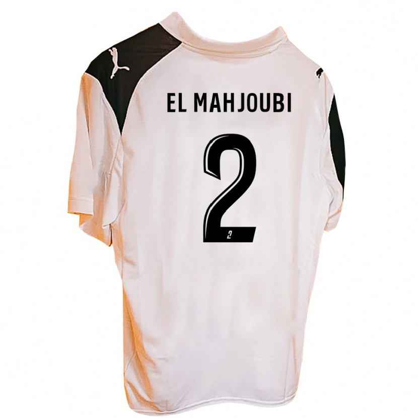 Danxen Herren Djibril El Mahjoubi #2 Schwarz Weiß Heimtrikot Trikot 2025/26 T-Shirt Schweiz