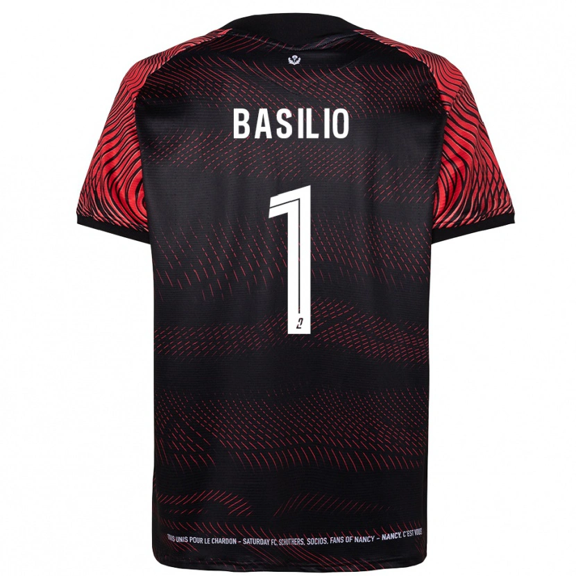 Danxen Herren Enzo Basilio #1 Weiß Rot Heimtrikot Trikot 2025/26 T-Shirt Schweiz