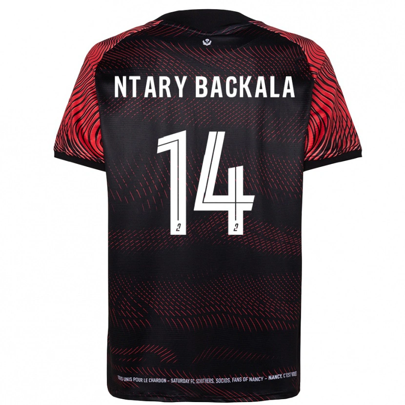 Danxen Herren Jordy Ntary Backala #14 Weiß Rot Heimtrikot Trikot 2025/26 T-Shirt Schweiz