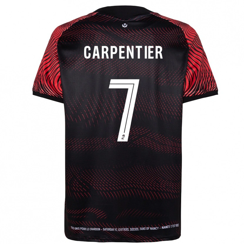 Danxen Herren Quentin Carpentier #7 Weiß Rot Heimtrikot Trikot 2025/26 T-Shirt Schweiz