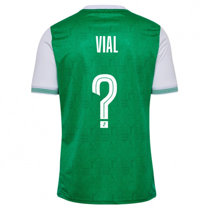 Danxen Herren Lorik Vial #0 Grün Weiß Heimtrikot Trikot 2025/26 T-Shirt Schweiz