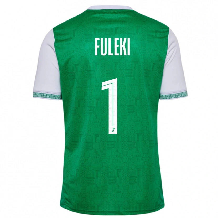 Danxen Herren Rafael Fuleki #1 Grün Weiß Heimtrikot Trikot 2025/26 T-Shirt Schweiz