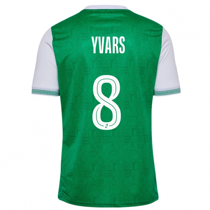 Danxen Herren Sonny Yvars #8 Grün Weiß Heimtrikot Trikot 2025/26 T-Shirt Schweiz