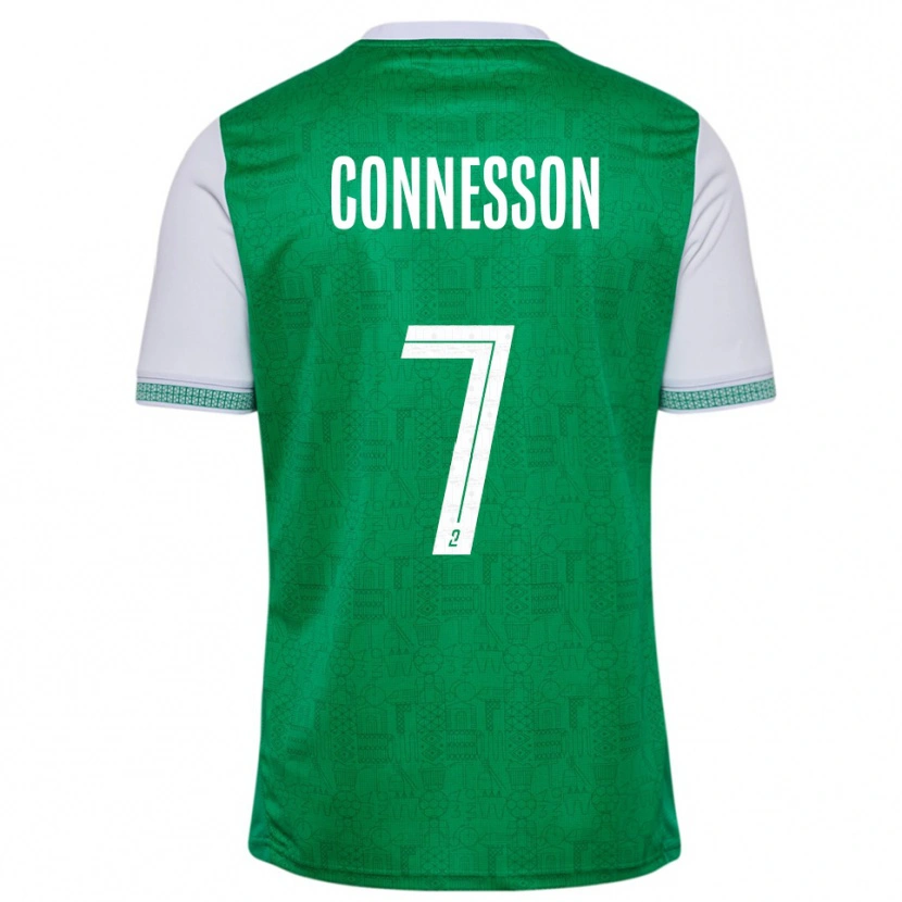 Danxen Herren Adèle Connesson #7 Grün Weiß Heimtrikot Trikot 2025/26 T-Shirt Schweiz