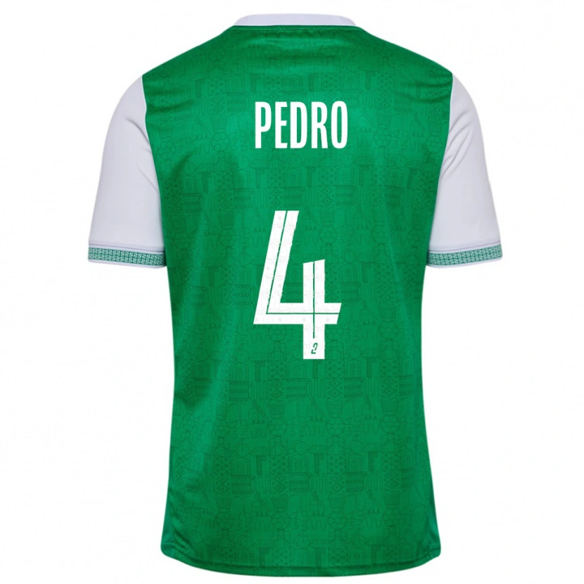 Danxen Herren Kévin Pedro #4 Grün Weiß Heimtrikot Trikot 2025/26 T-Shirt Schweiz