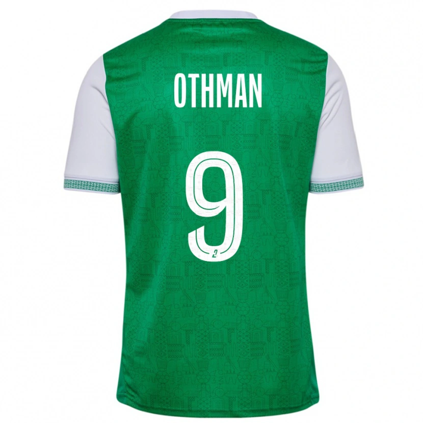 Danxen Herren Jibril Othman #9 Grün Weiß Heimtrikot Trikot 2025/26 T-Shirt Schweiz
