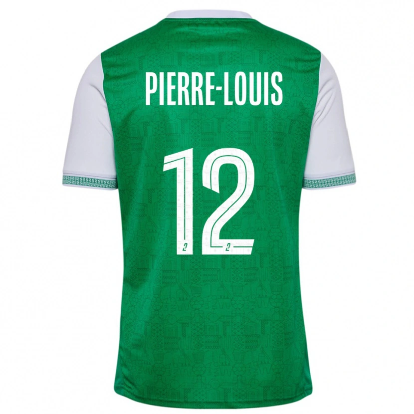 Danxen Herren Amandine Pierre-Louis #12 Grün Weiß Heimtrikot Trikot 2025/26 T-Shirt Schweiz
